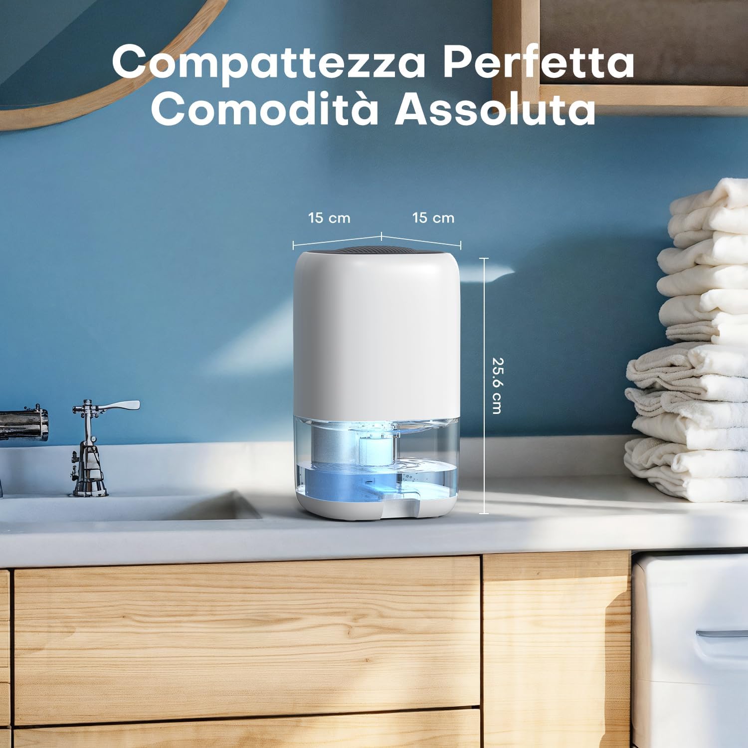 Detalle 2 de CONOPUPlus Deumidificatore 1000ML 450 ml/giorno