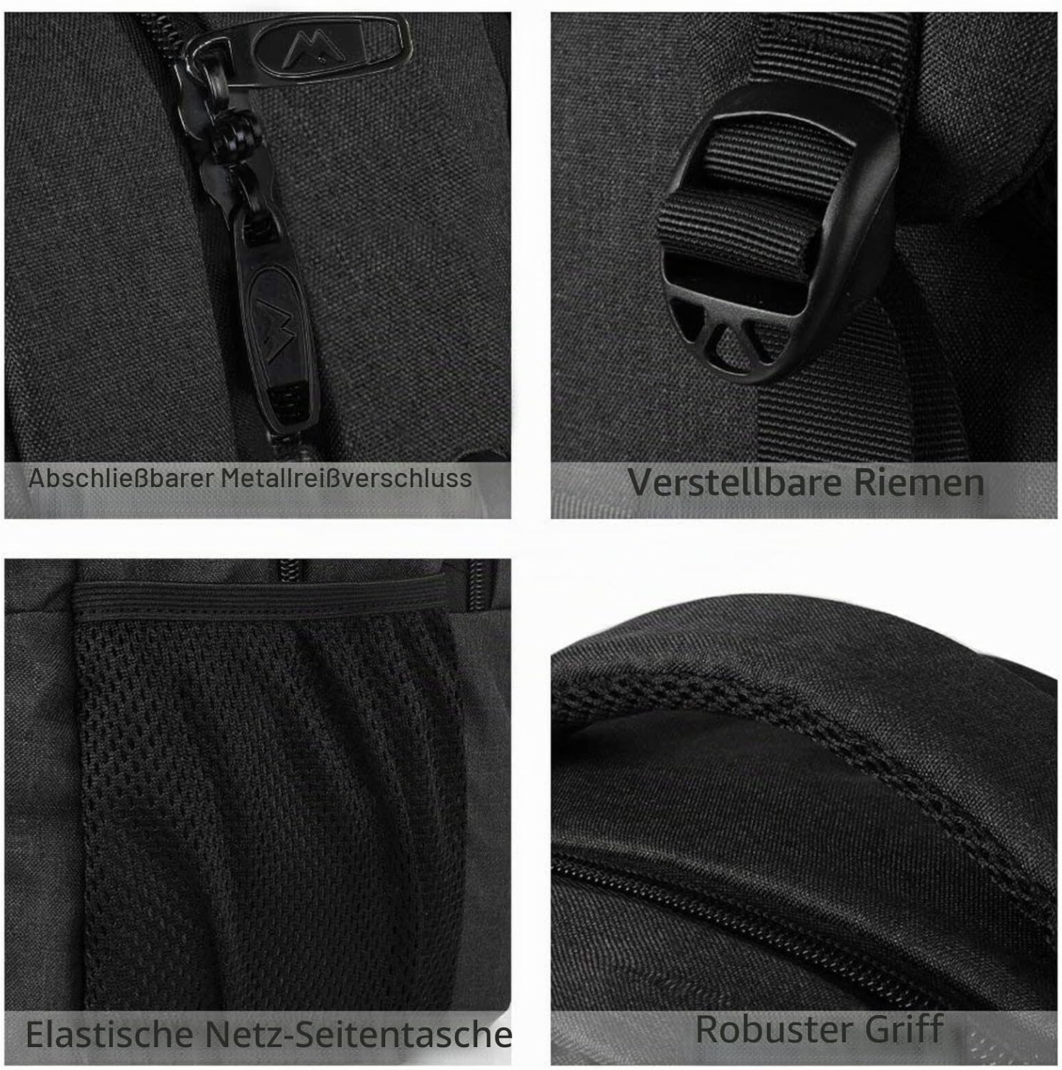 Thumbnail 5 de MATEIN Rucksack 17,3″ Laptoprucksack für Herren