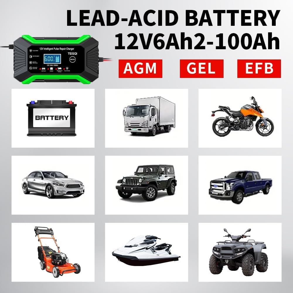 Thumbnail 6 de Car Battery Charger 12V 6A Smart