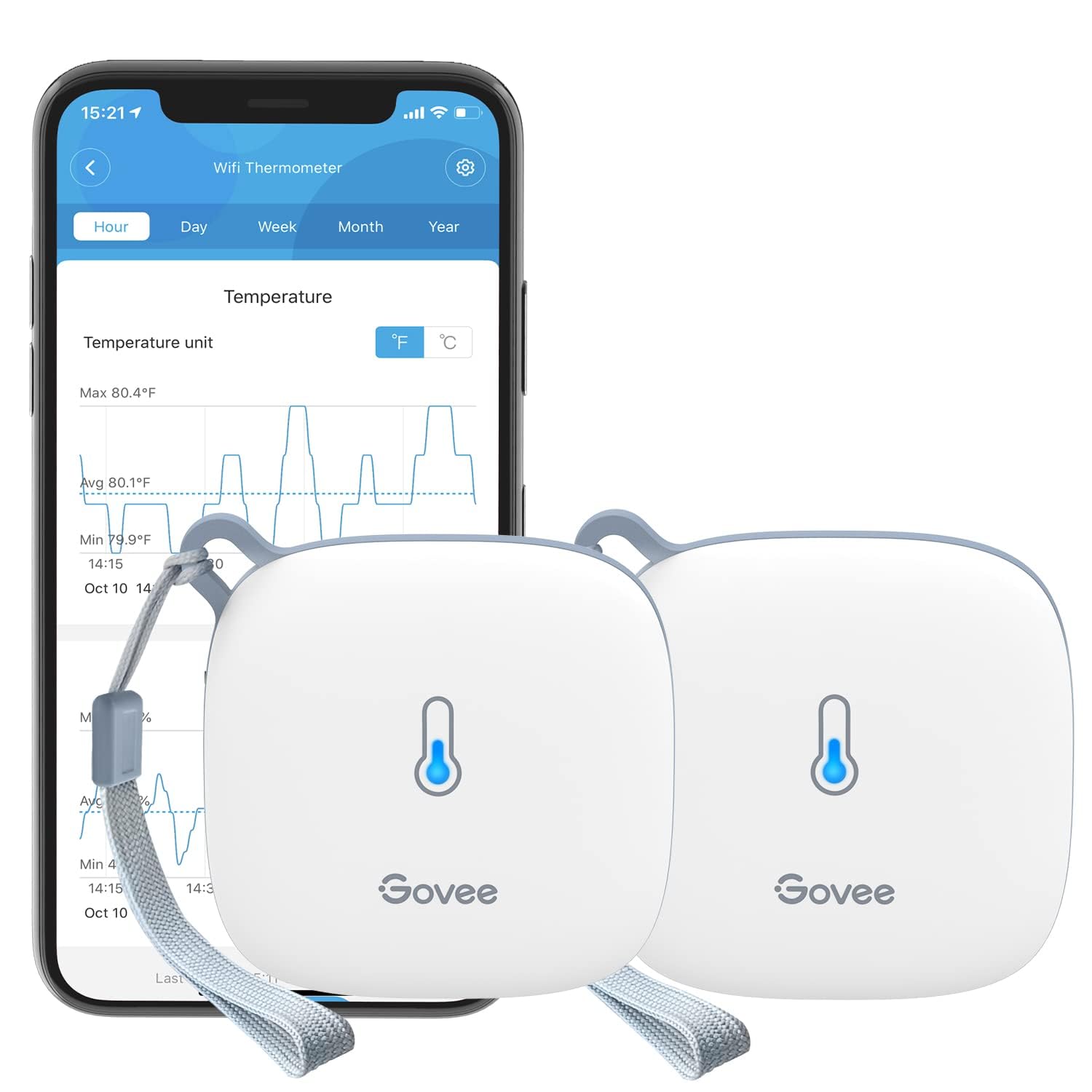 Detalle de Govee WiFi Room Thermometer Hygrometer