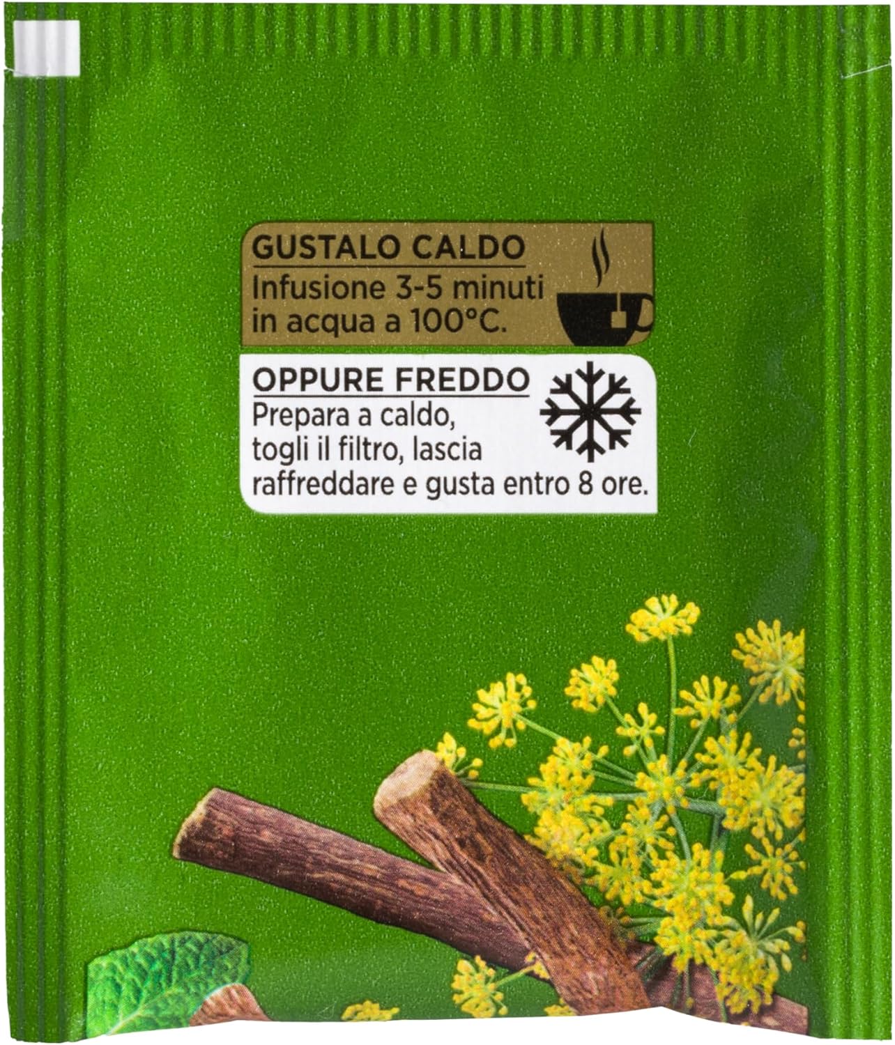 Detalle de Twinings Infuso Aromatizzato Sensations Finocchio, Liquirizia e Menta – 6 Confezioni da 20 Filtri (120 Filtri)