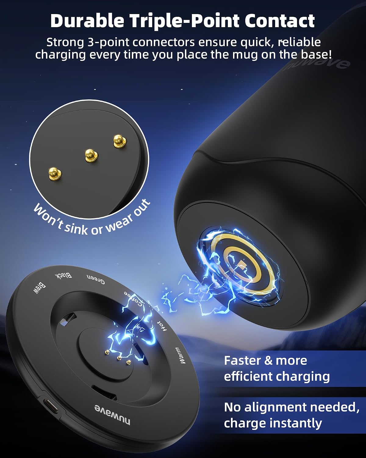 Thumbnail 5 de Nuwave Smart Heated Coffee Mug 16oz