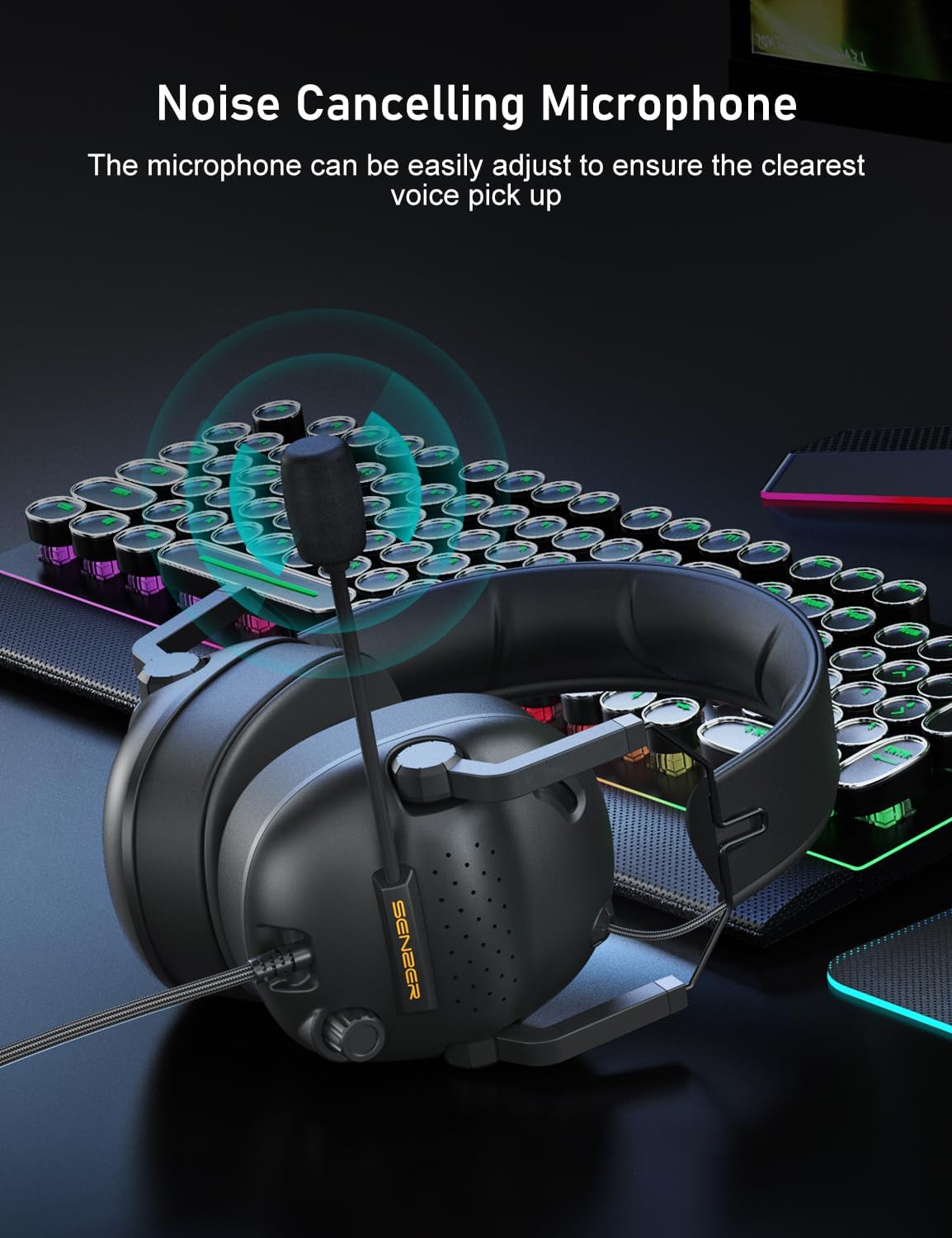 Thumbnail 4 de SENZER SG500 Surround Sound Headset 0.75 lb