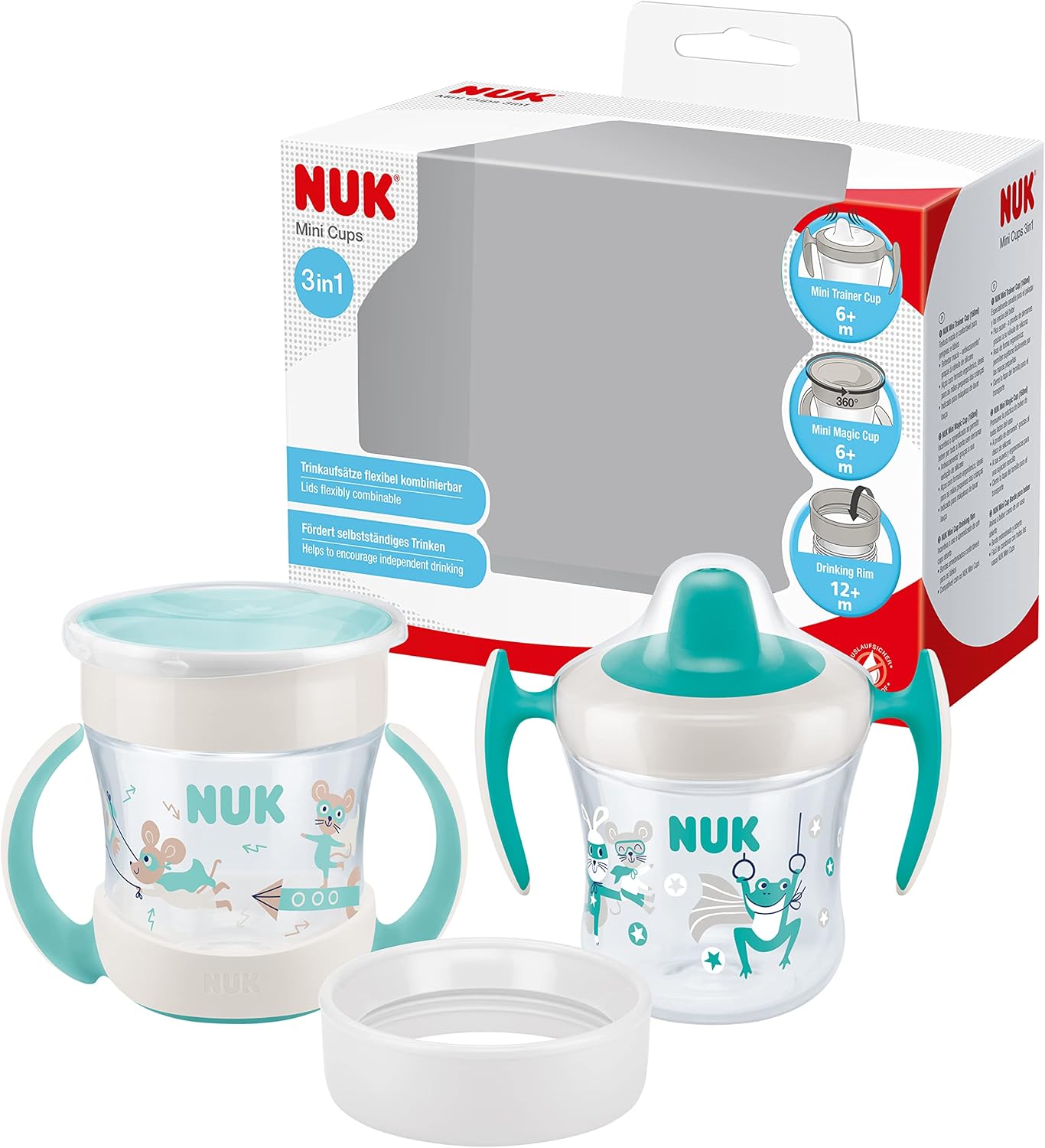 Thumbnail 4 de NUK Magic Cup Duo 160/230 ml Mint