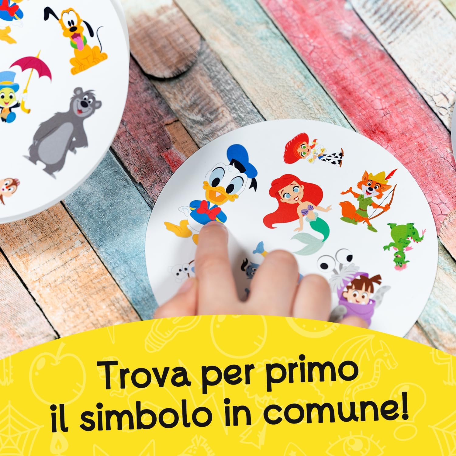 Detalle 2 de Dobble Disney Anniversary 100 anni, gioco da tavolo