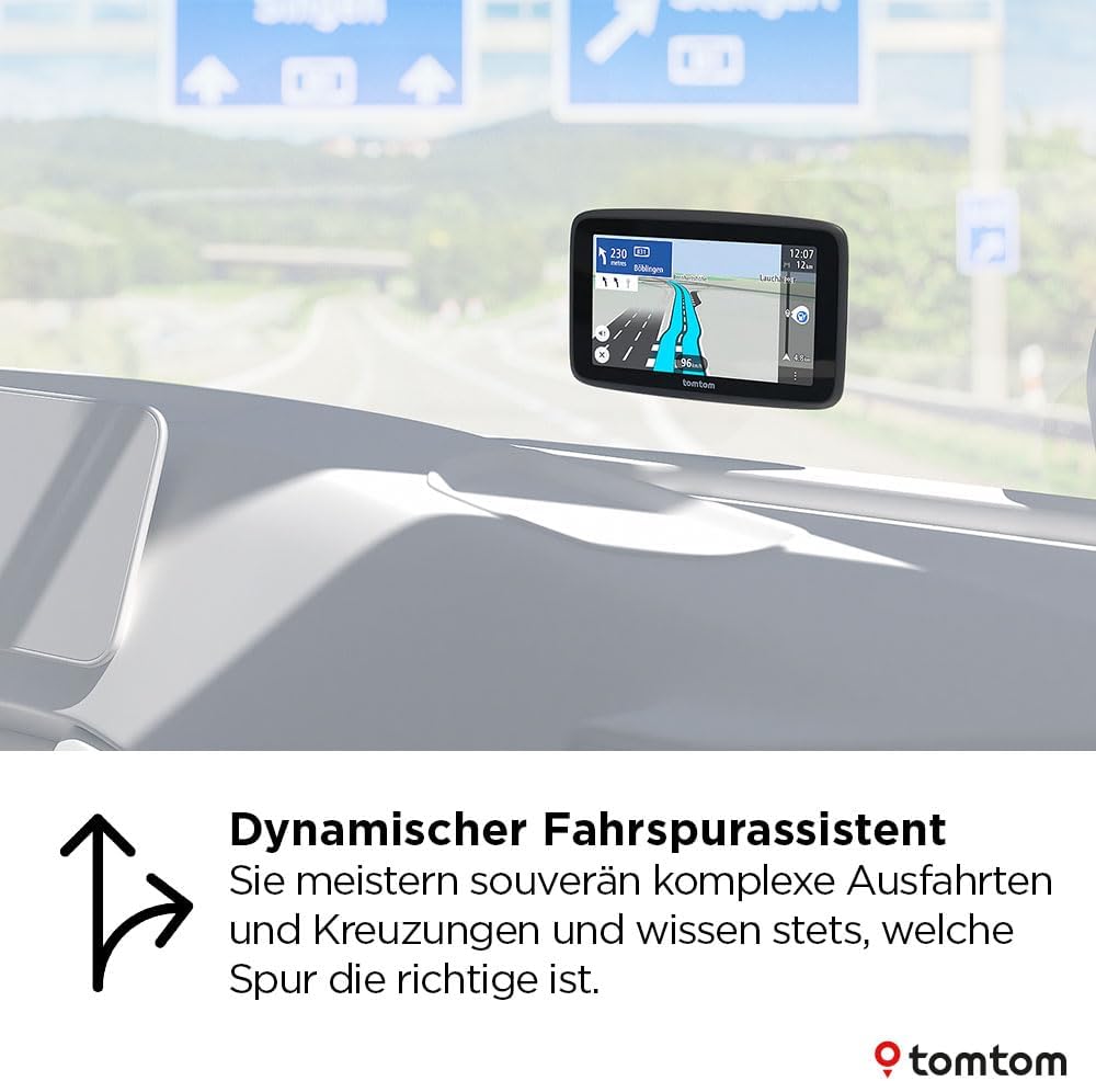 Thumbnail 3 de TomTom LKW-Navi GO Professional 2. Generation – LKW-Routen & Echtzeit-Verkehr auf 5-Zoll Touchscreen