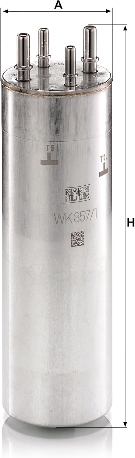 Detalle de MANN-FILTER WK 857/1 filtre carburant