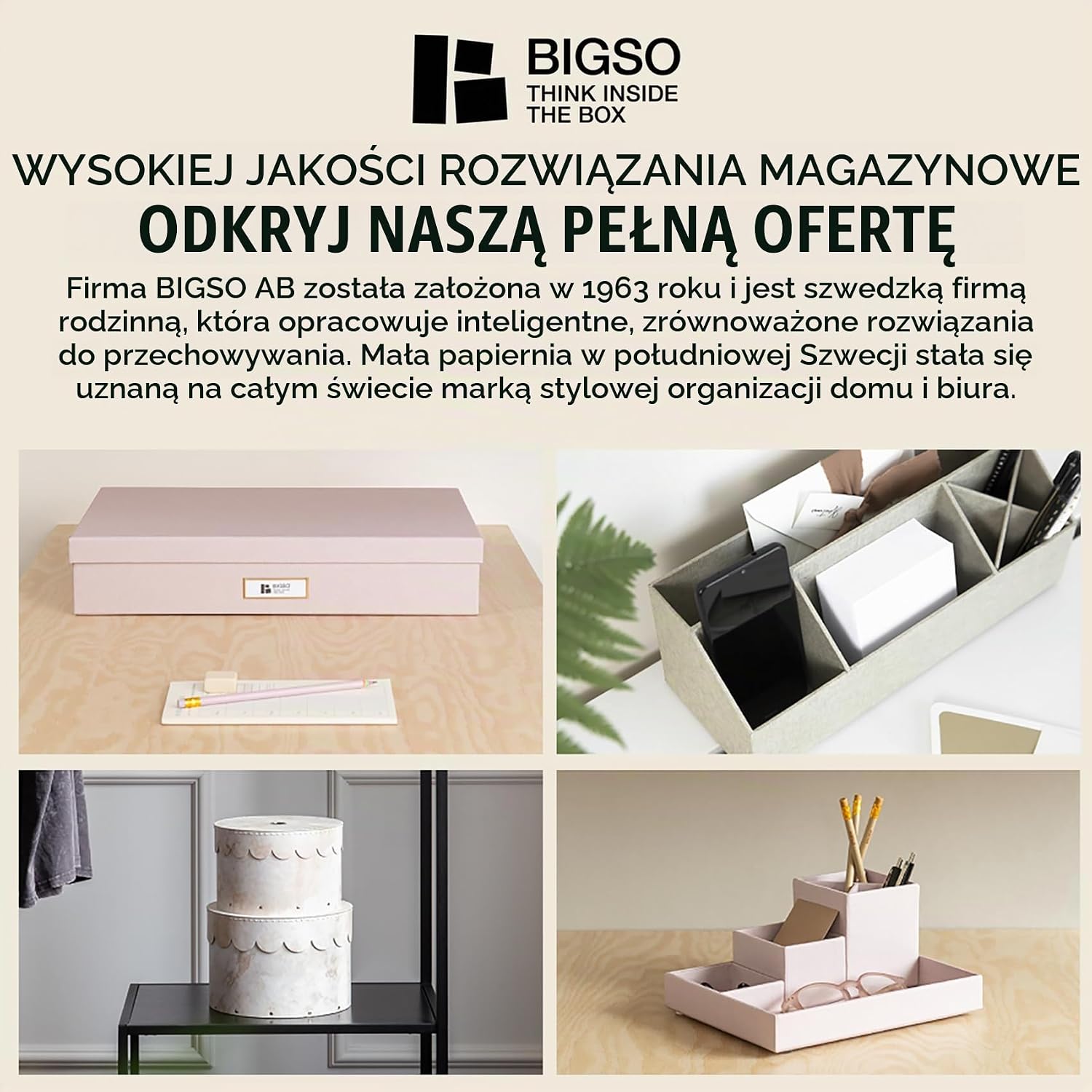 Detalle 2 de Bigso Box of Sweden VIKTORIA stojący organizer na dokumenty z etykietą, szary