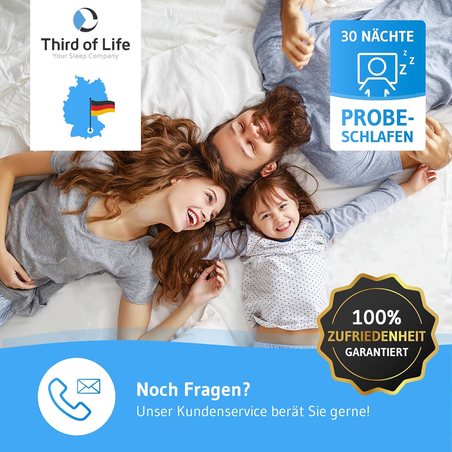 Thumbnail 6 de Matratzenschoner 100x200 cm wasserdicht & atmungsaktiv – antibakteriell, milbendicht (LISA)