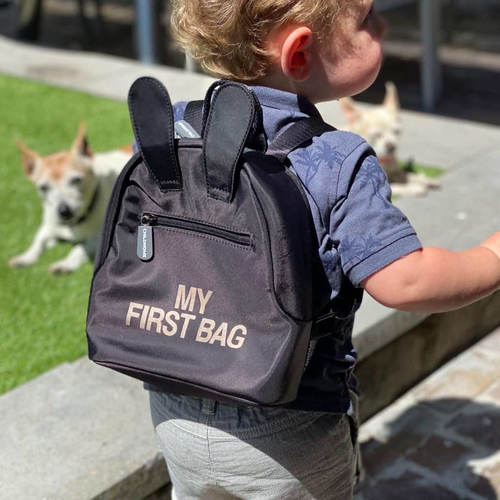 Thumbnail 3 de CHILDHOME Kinderrucksack My First Bag Schwarz