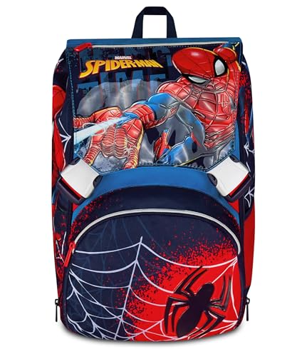Detalle de Seven Spiderman Mochila doble compartimento, gran capacidad