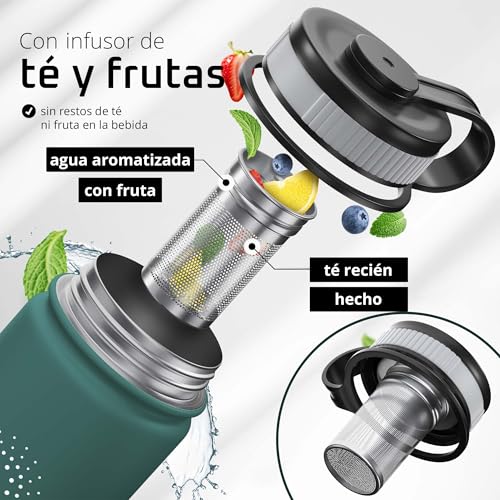 Thumbnail 5 de Active Flask Botella Térmica Inox 1L y 500ml 🚰