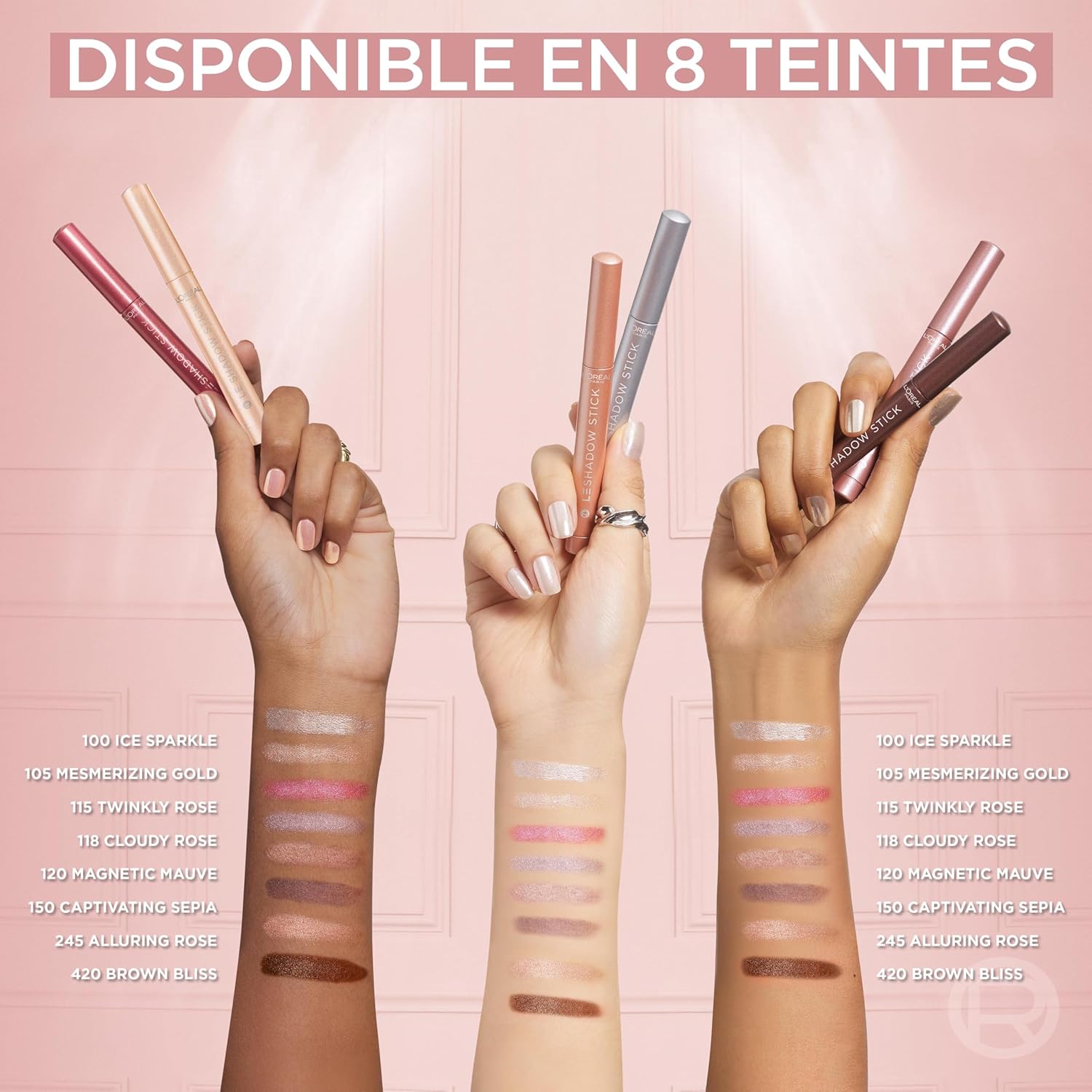 Thumbnail 6 de L'Oréal Paris Paradise Shadow Stick 118 Cloudy Rose — Crayon fard à paupières multi-usages