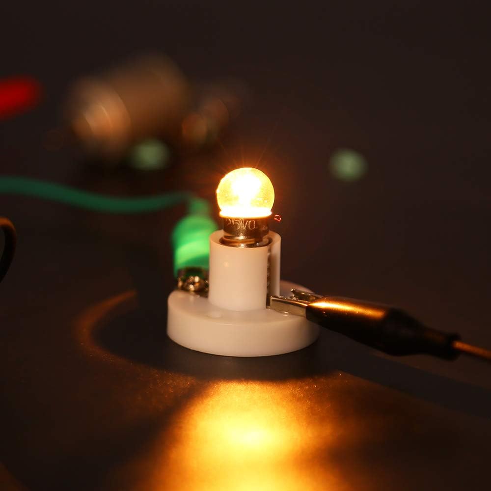 Thumbnail 5 de Sntieecr 6 Set 131 PCS DC Motors Kit (1.5–3V) with Propellers, Bulbs & Buzzer Sounders