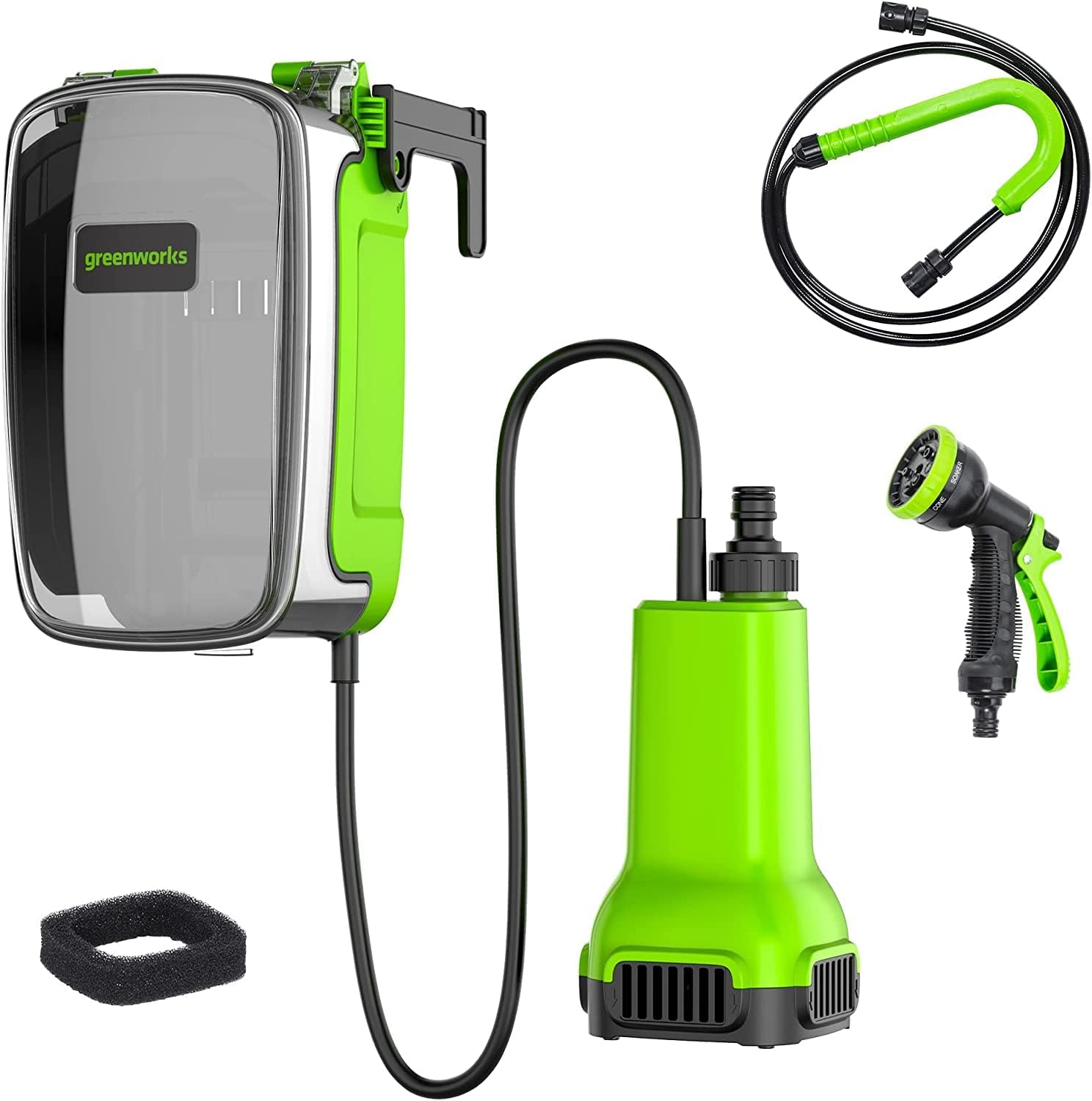 Greenworks Tools 24V Tauchpumpe G24SWP (01-000003401007) – für den Einsatz im Wasser