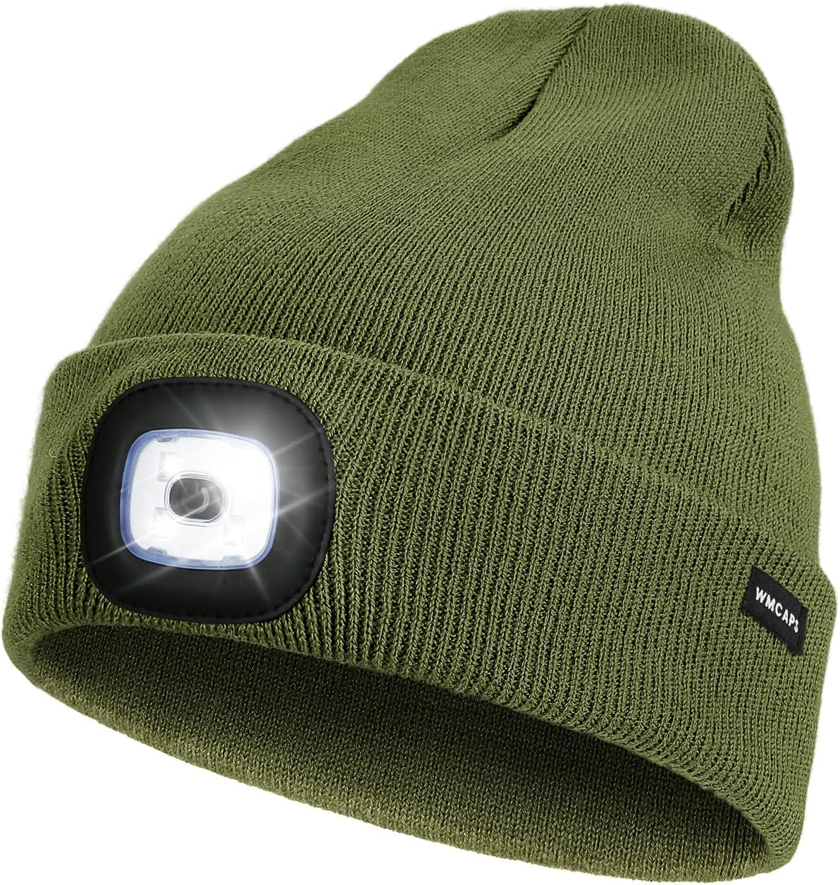 Detalle 2 de Wmcaps Rechargeable LED Lighted Beanie with Torch