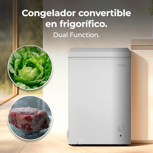 Detalle de Cecotec Congelador Horizontal Bolero CoolMarket Chest 99M White D.