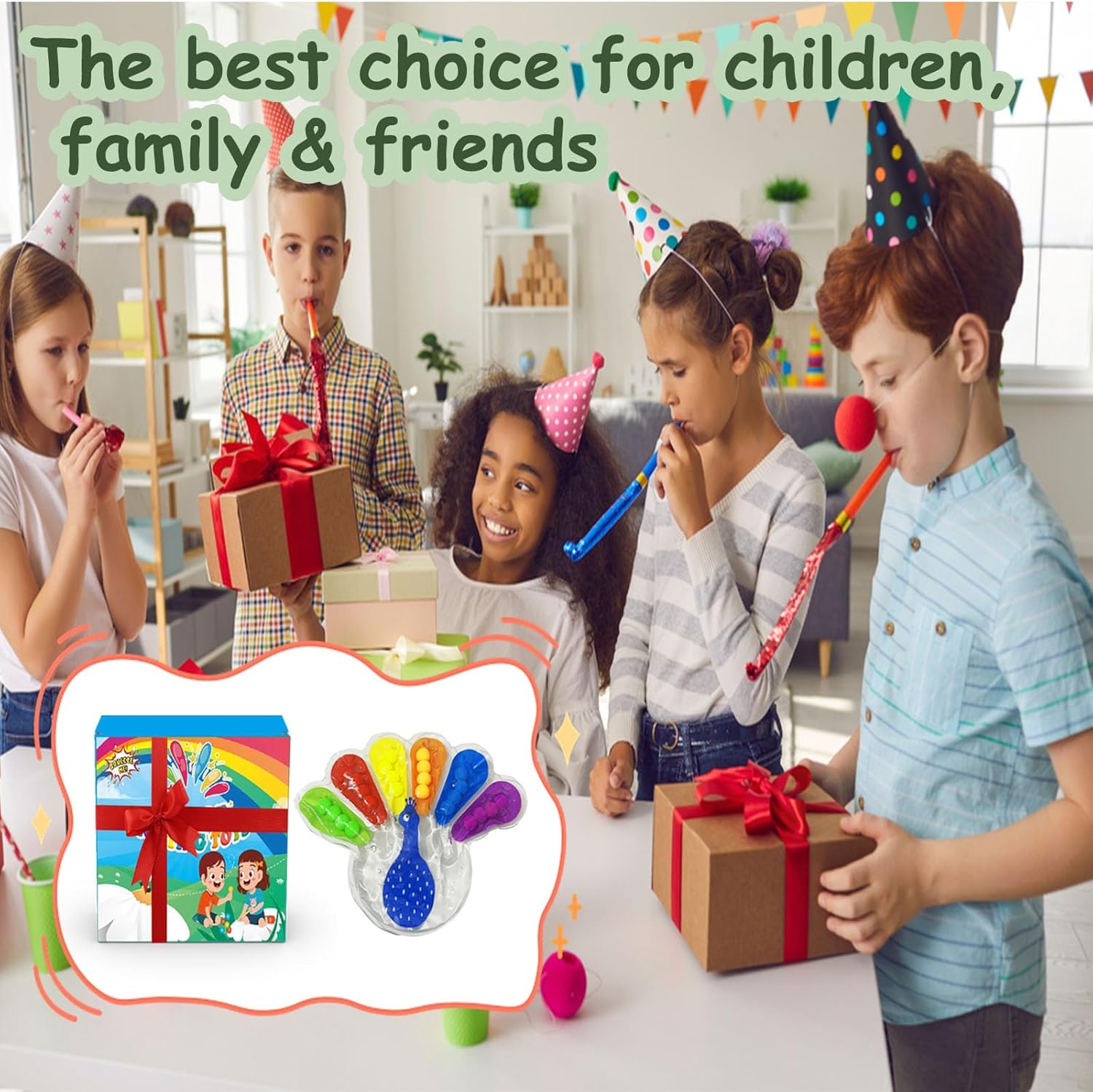 Thumbnail 5 de GYsomer Color Sorting Sensory Toy: Fine Motor Skills & Color Recognition for Toddlers and Beyond