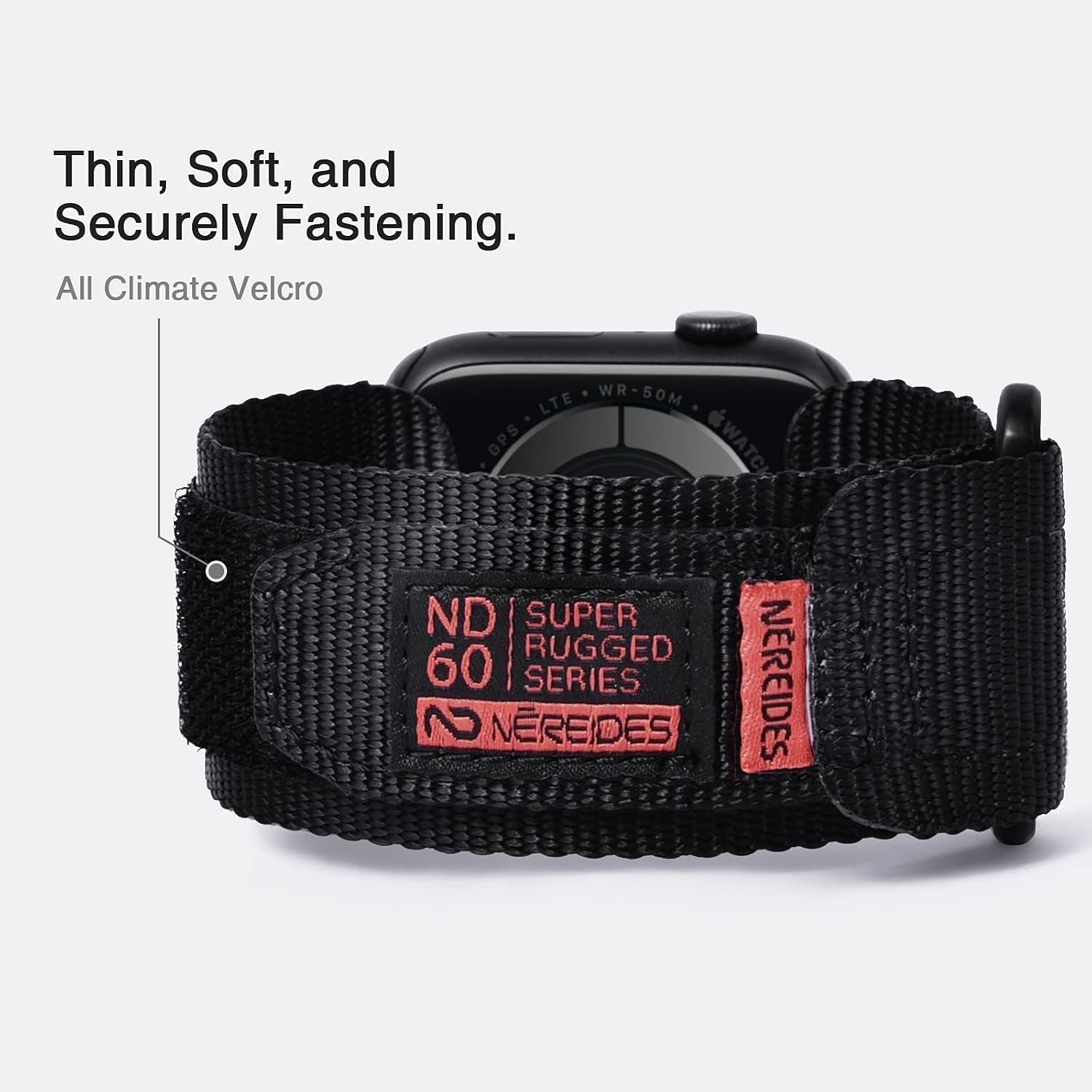 Thumbnail 5 de Nereides Nylon Sport Band for Apple Watch 46mm