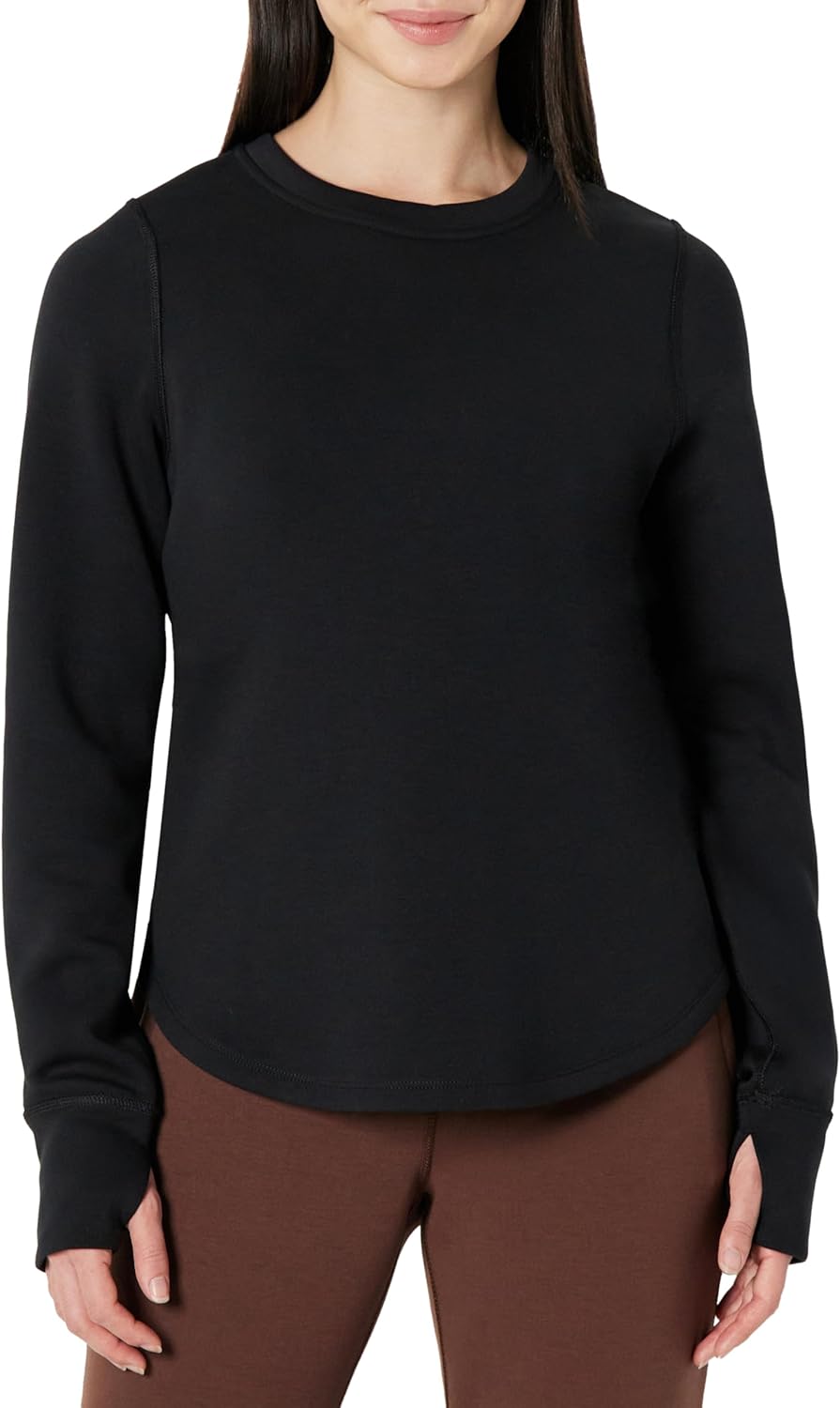 Thumbnail 6 de Amazon Essentials Women’s Active Sweat Relaxed-Fit Long-Sleeve Crewneck Sweatshirt