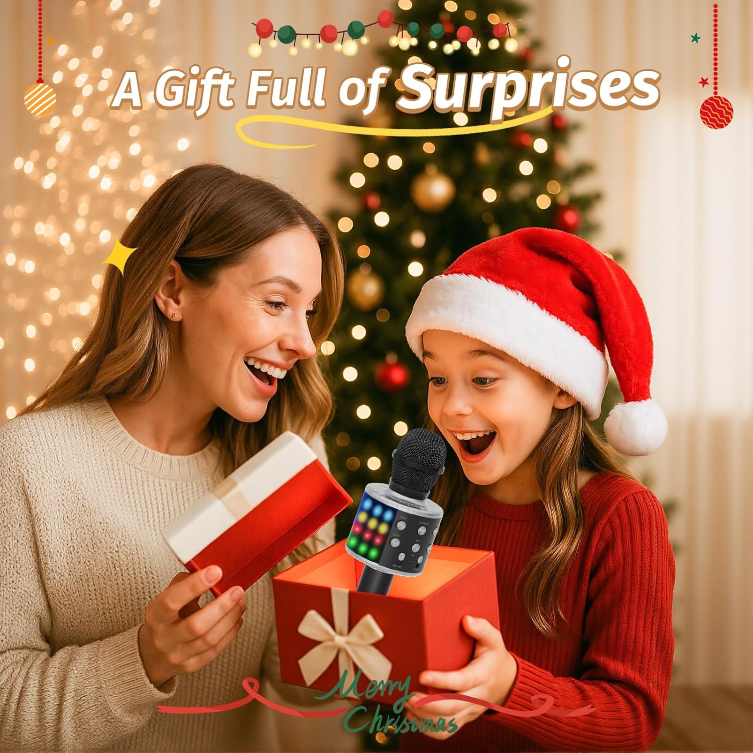 Thumbnail 3 de Fede Karaoke Mikrofon Bluetooth für Kinder 🎤