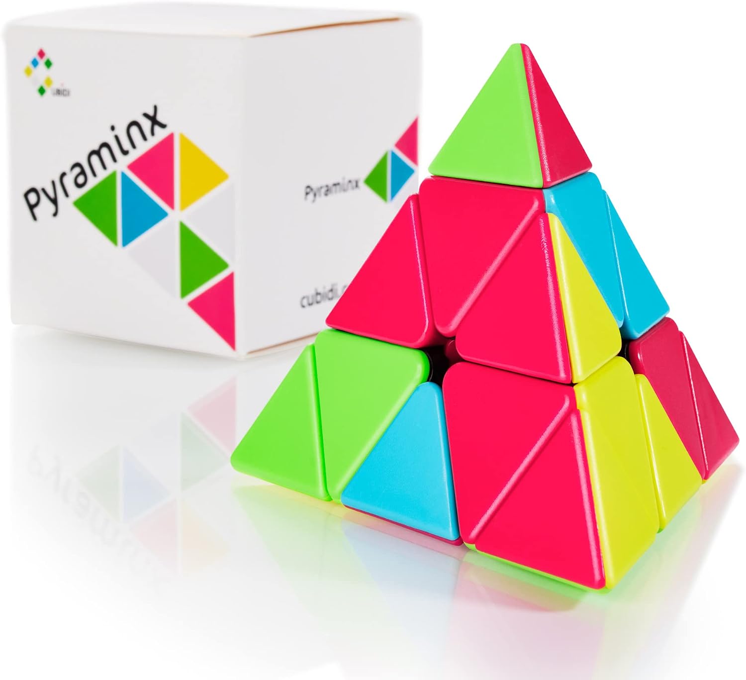 Detalle de CUBIDI Pyraminx Zauberwürfel