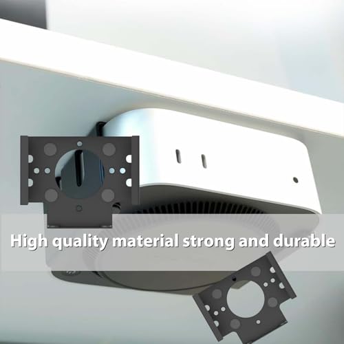 Thumbnail 4 de SVOCK Under Desk Pc Mount for Mac Mini M4: Drill-Free, Wall and Desk Mounting Bracket