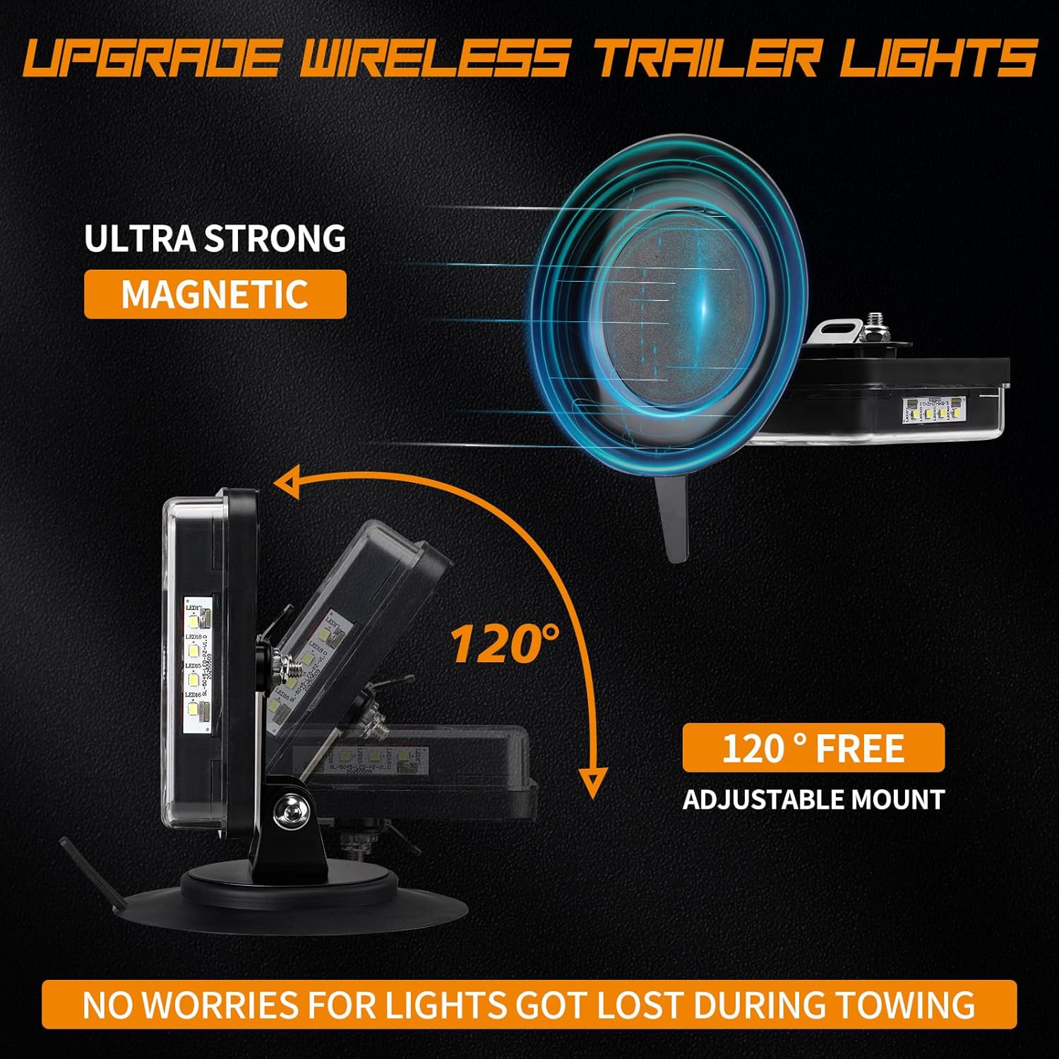 Thumbnail 3 de inhtgeas Wireless Trailer Lights 100ft range