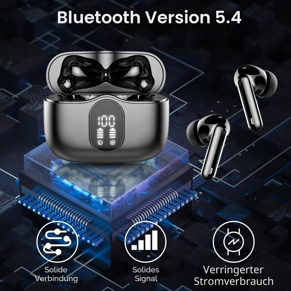 Detalle 2 de Btootos Bluetooth Kopfhörer 40 Std Spielzeit