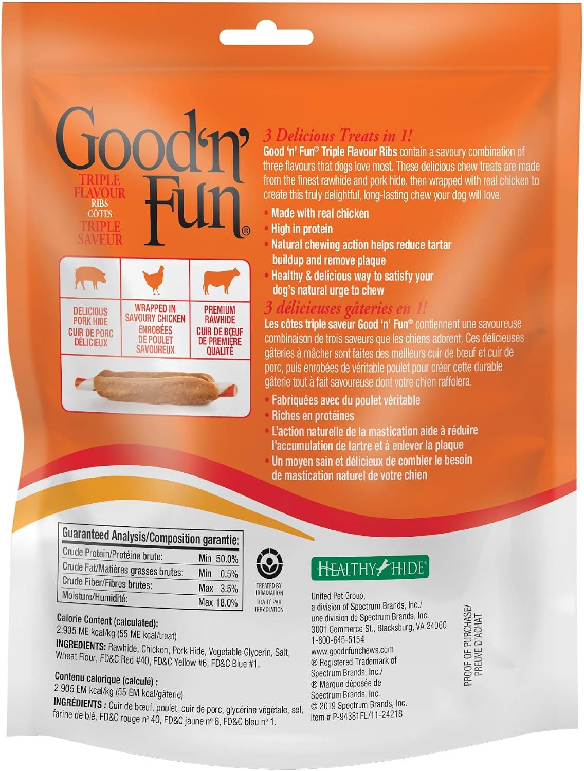 Detalle de Good'N'Fun Dog Chews, 340 g