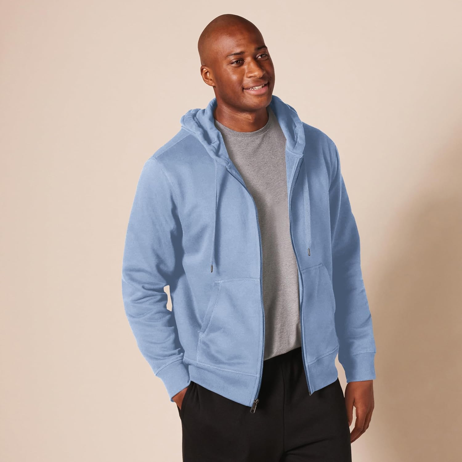 Thumbnail 4 de Amazon Essentials Men’s Full-Zip Fleece Hoodie (Big & Tall)