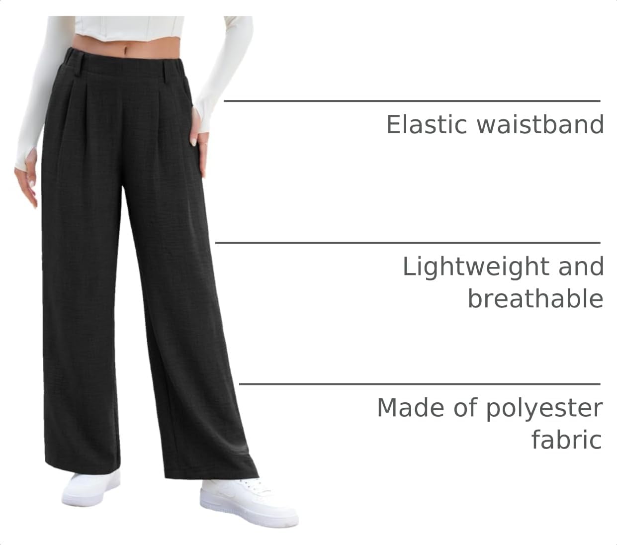 Thumbnail 3 de EVALESS Wide Leg Pants High-Waisted 2026