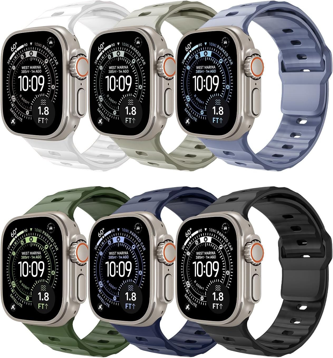 Detalle de TiMOVO Sport Straps for Apple Watch Ultra