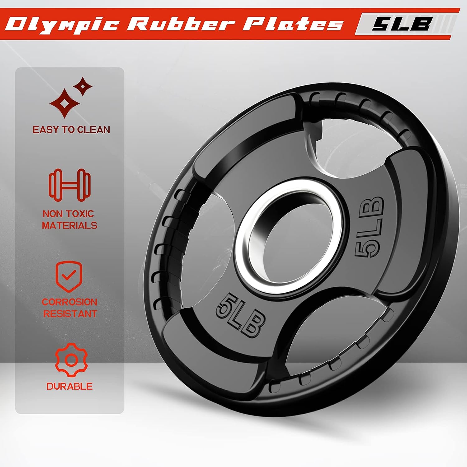 Detalle de RitFit Weight Plates 45lb Pair