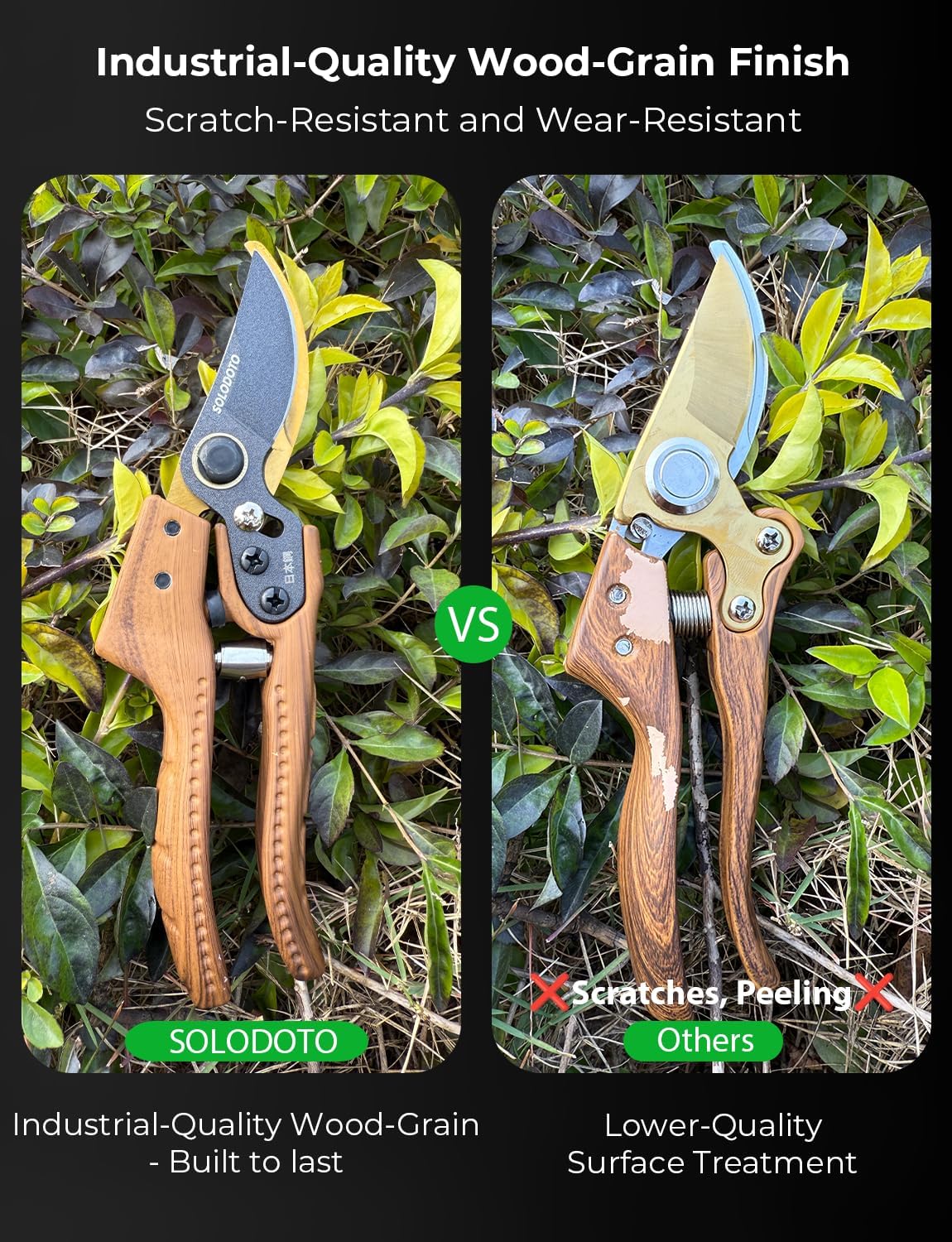 Thumbnail 4 de SOLODOTO GrainCraft Garden Secateurs