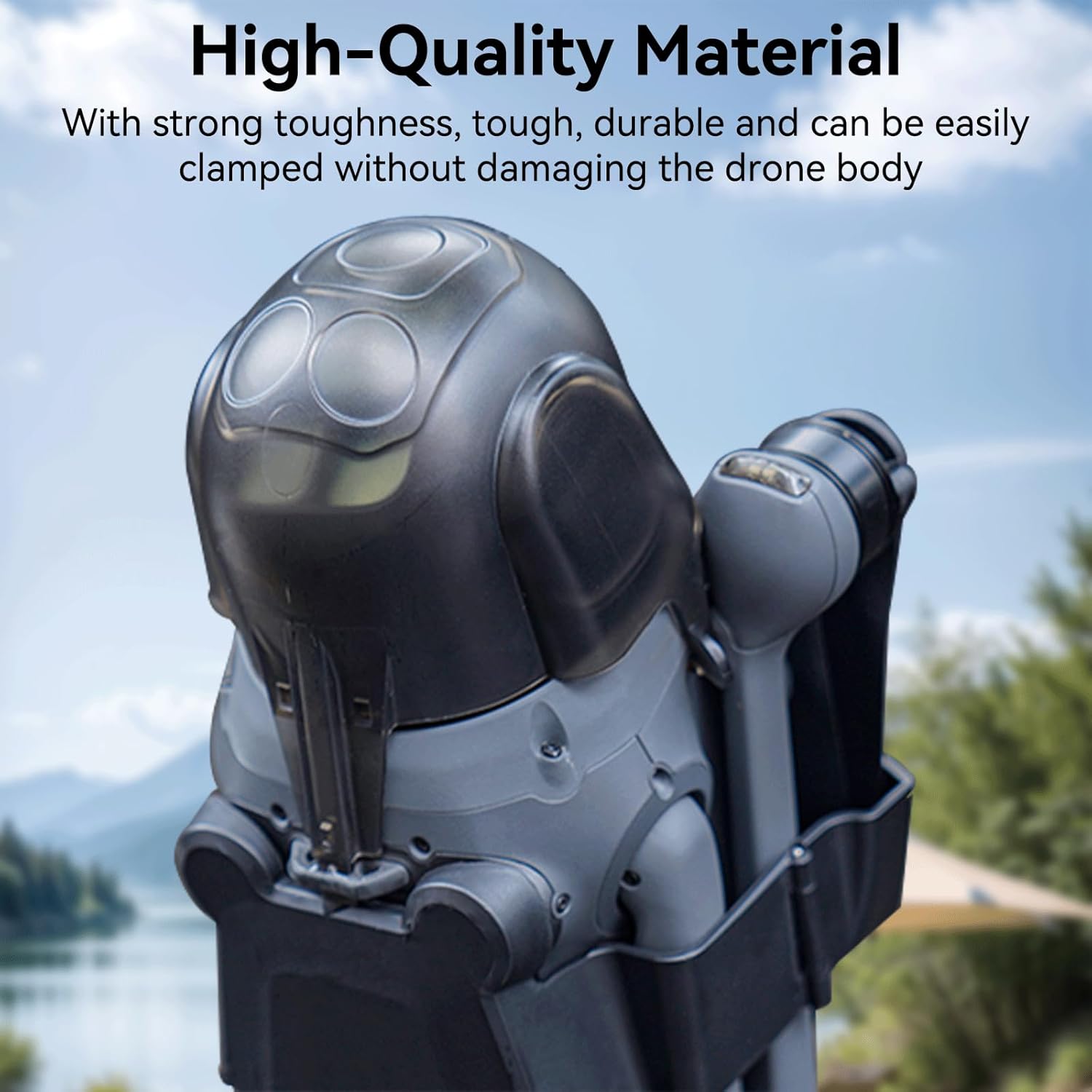 Detalle de Craznick Mavic 4 Pro Lens Cap – Gimbal Protector Cover for DJI Mavic 4 Pro