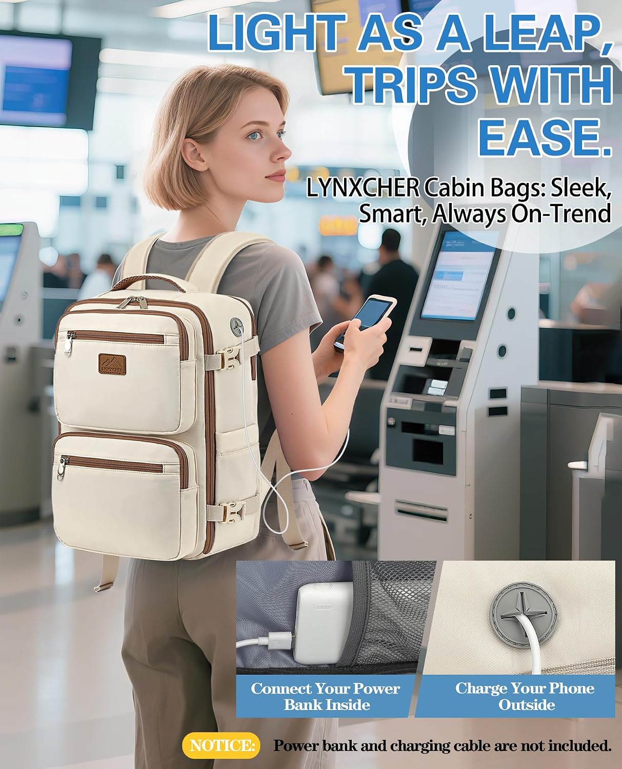 Thumbnail 5 de LYNXCHER Cabin Bag 45x36x20cm