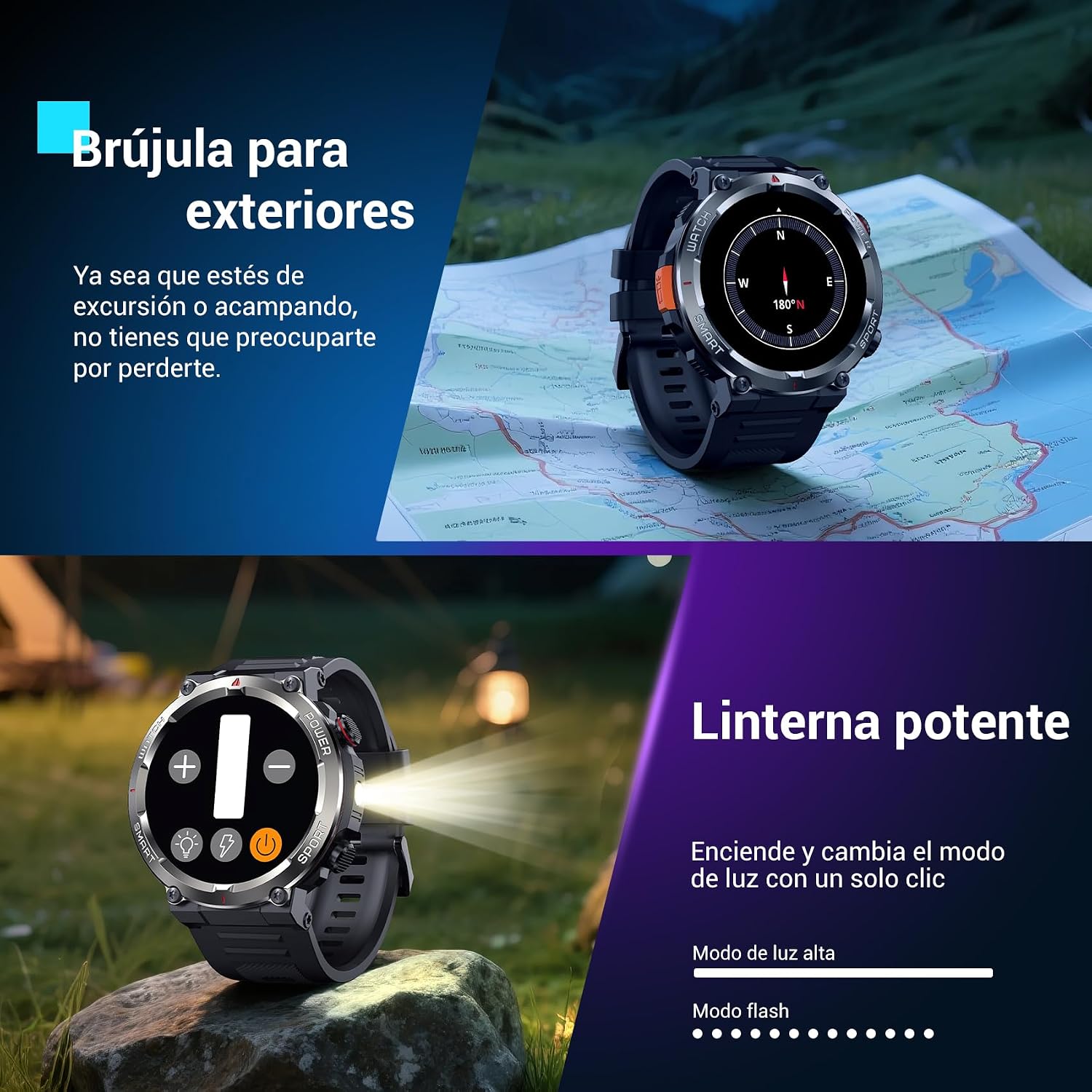Detalle de Blackview W50Pro reloj 1,45"