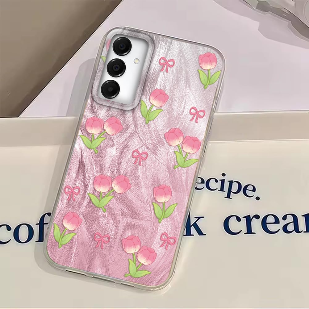 Thumbnail 6 de Tedyhulle Hülle für Samsung Galaxy A13 4G/5G & A04S – dünne TPU-Schutzhülle mit rosa Blumen-Design