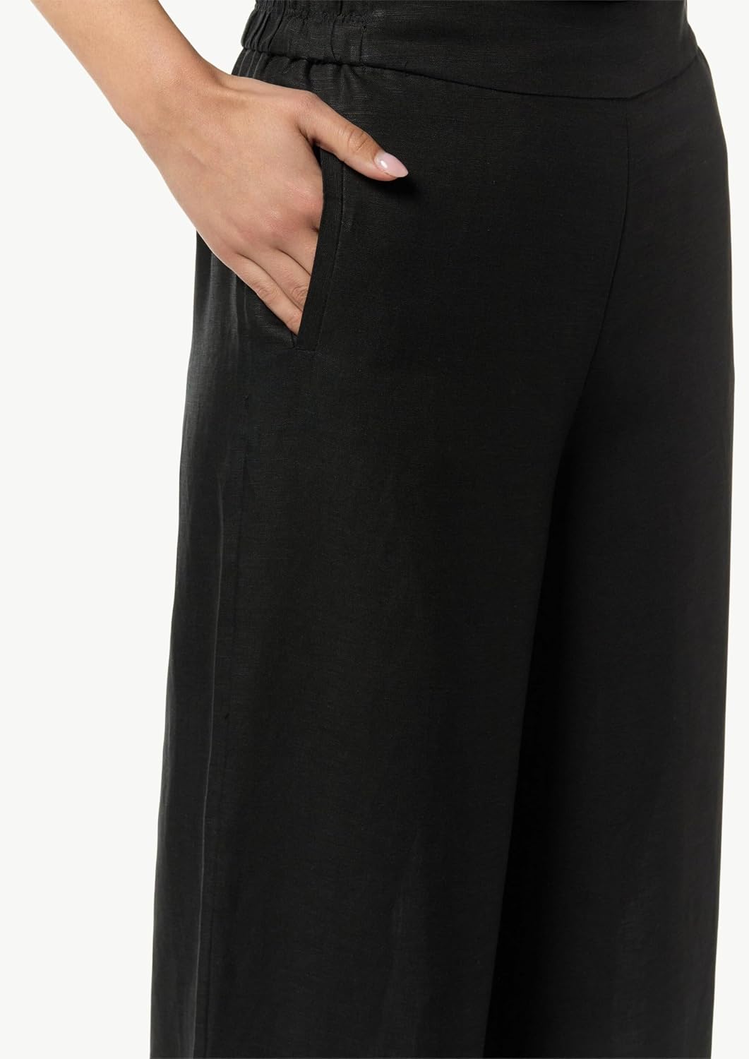 Thumbnail 3 de Comma Wide-Leg-Hose aus Leinenmix