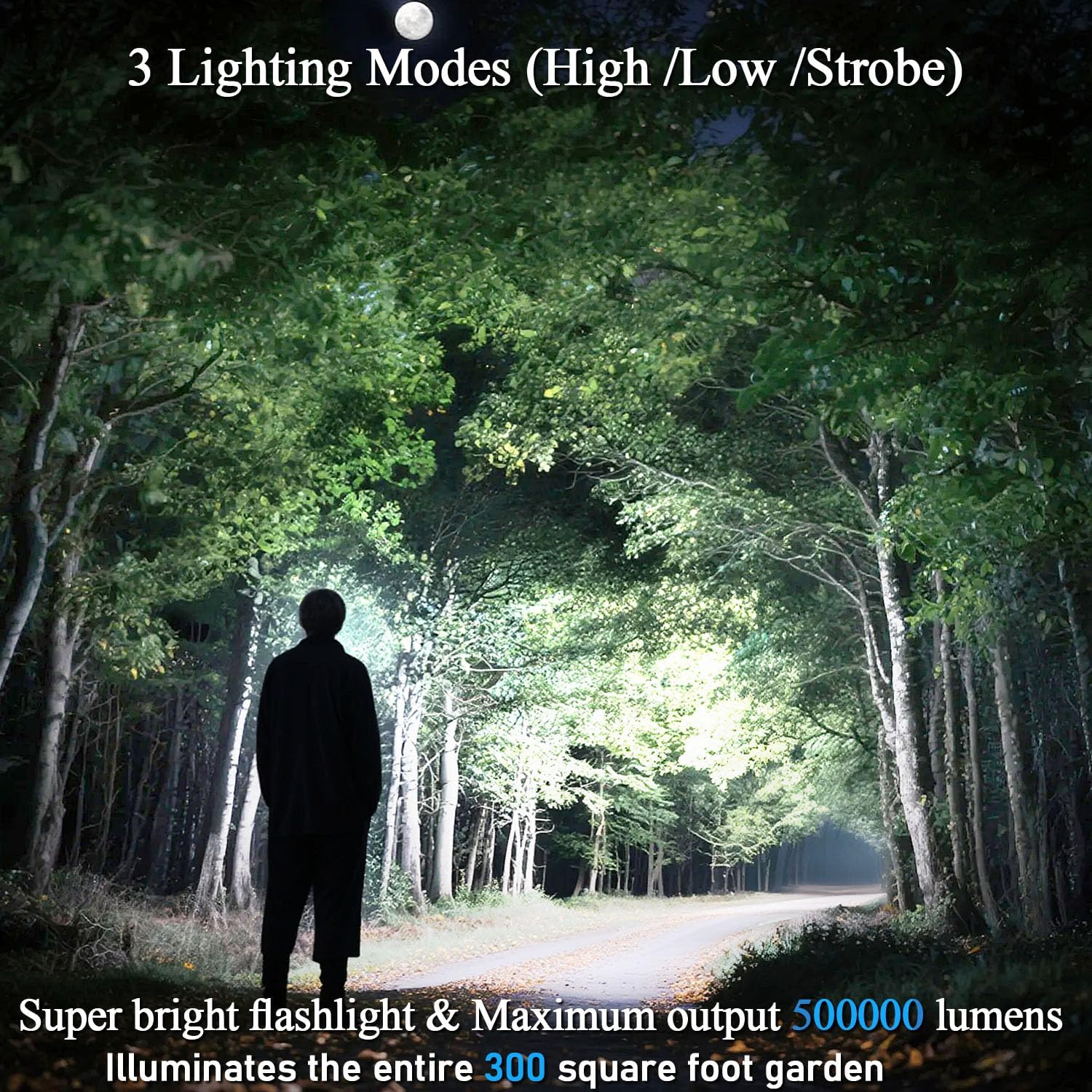 Thumbnail 1 de Voylite Torches LED Super Bright 500000 Lumen Rechargeable