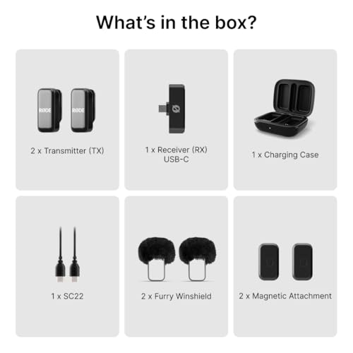 Thumbnail 6 de RODE Wireless Micro Sistema Microfonico Wireless (Nero) – due trasmettitori clip-on per smartphone