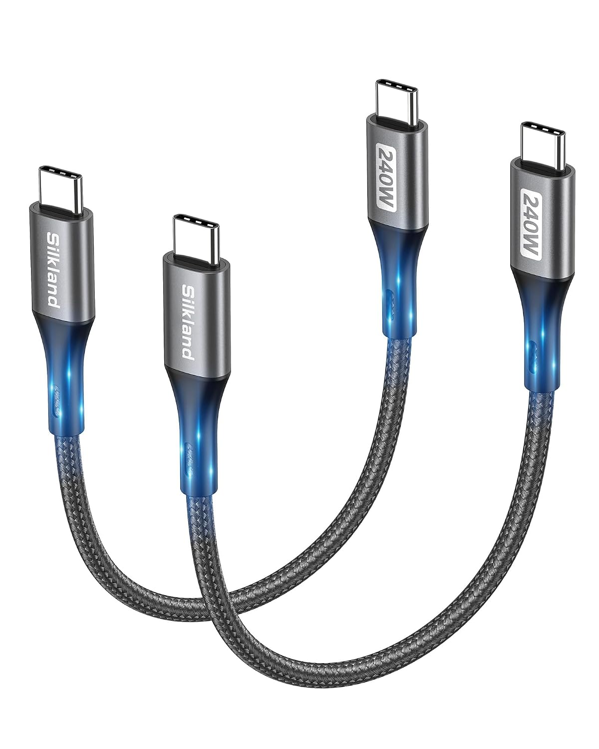 Detalle de Silkland USB C Kabel Kurz 30 cm