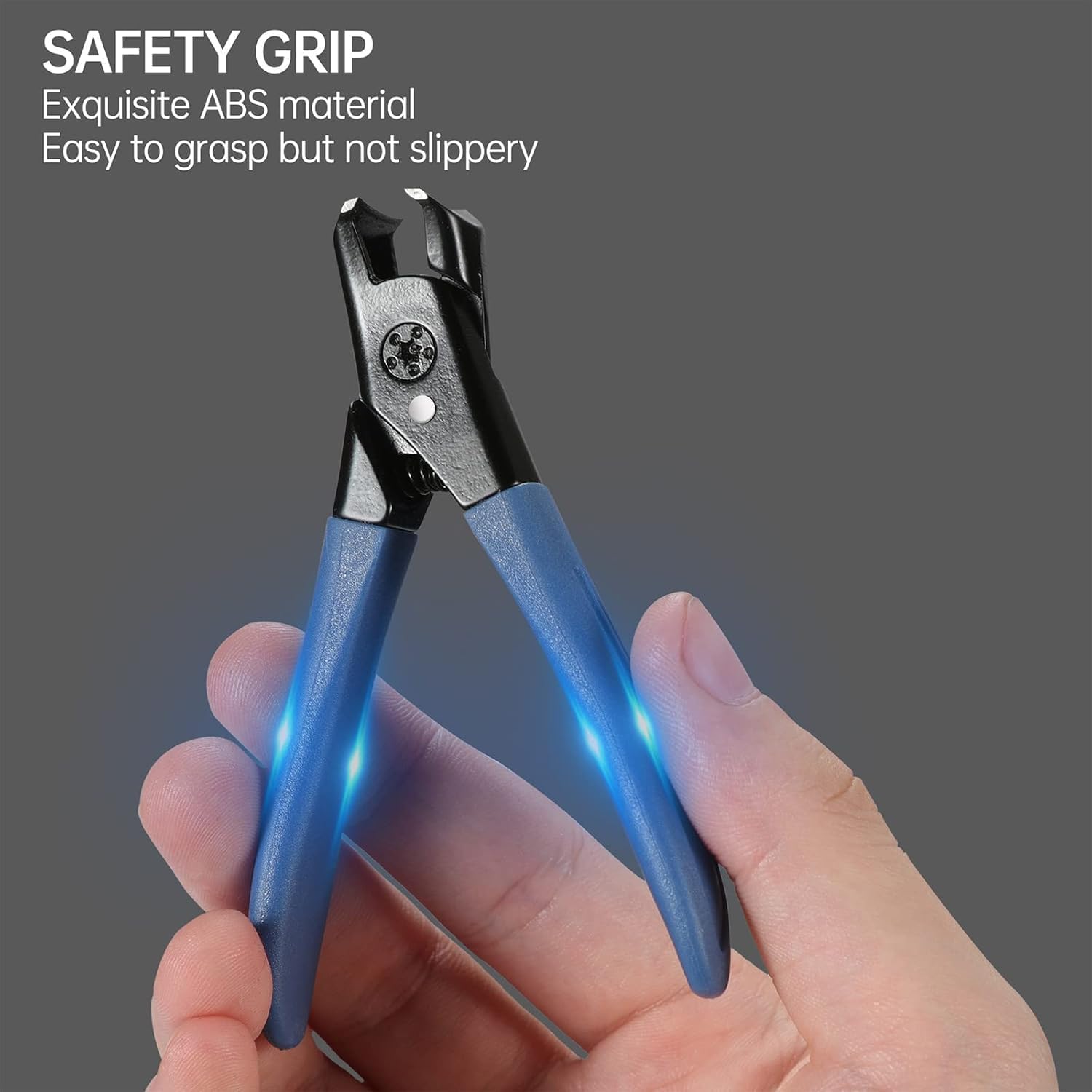Detalle 2 de START MAKERS NAILC Thick Nail Clippers, Wide Jaw, Curved Stainless Steel Blade