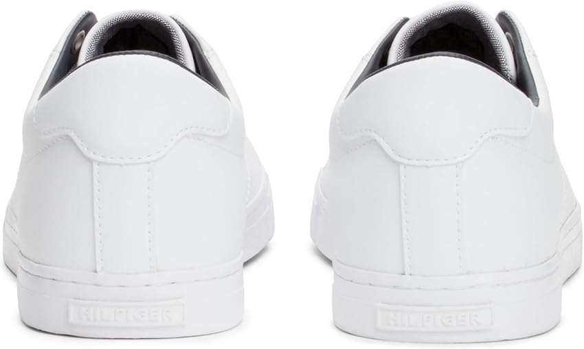Thumbnail 1 de Tommy Hilfiger Essential Leather Sneaker 👟 Hombre Blanco 42