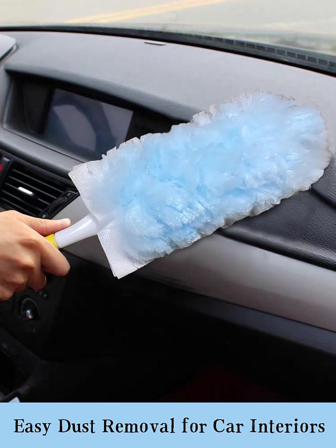 Detalle de 50 Count Duster Refills for Swiffer Duster – 360° Heavy Duty Microfiber Refills
