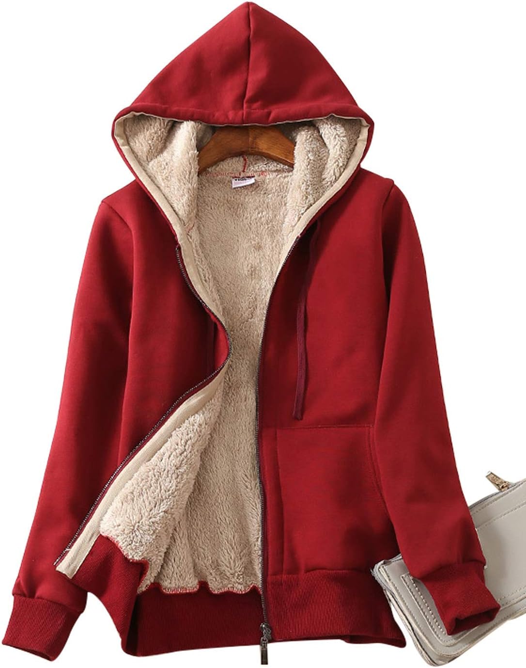 Thumbnail 6 de Yeokou Sherpa Zip Hoodie XXL