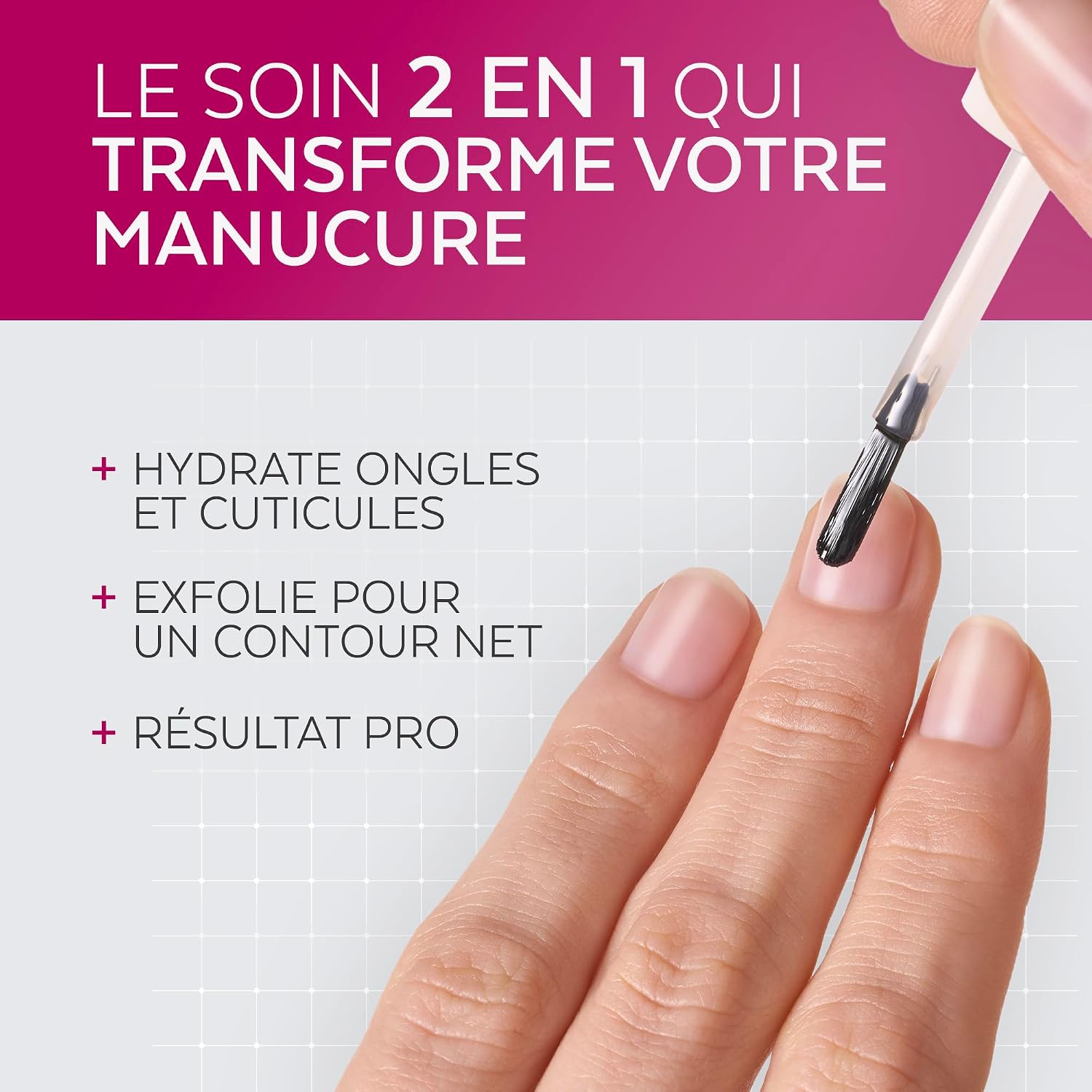 Detalle de Poderm Emollient Cuticule 2en1 – Soin cuticules exfoliant et hydratant, Swiss quality