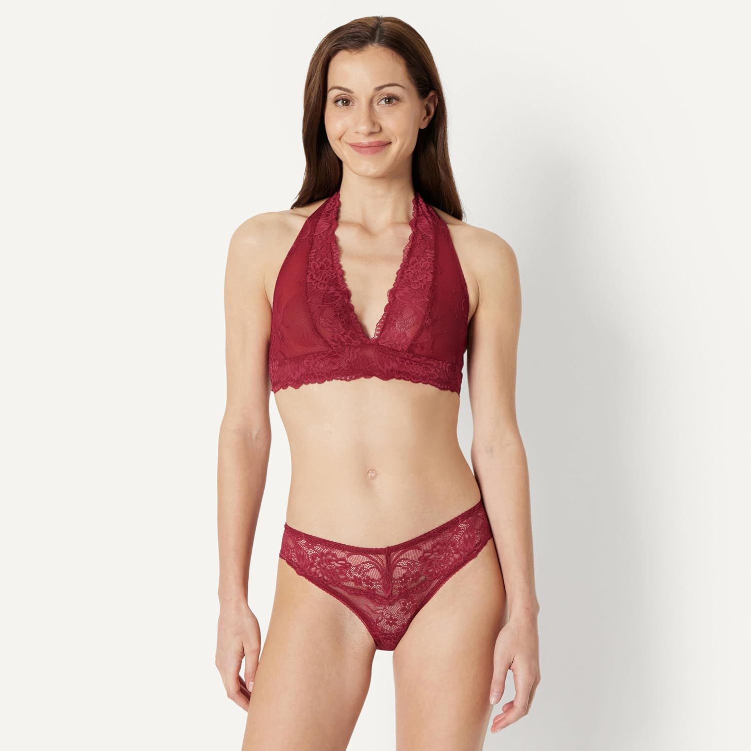 Thumbnail 4 de Amazon Essentials Bralette Halter Lace