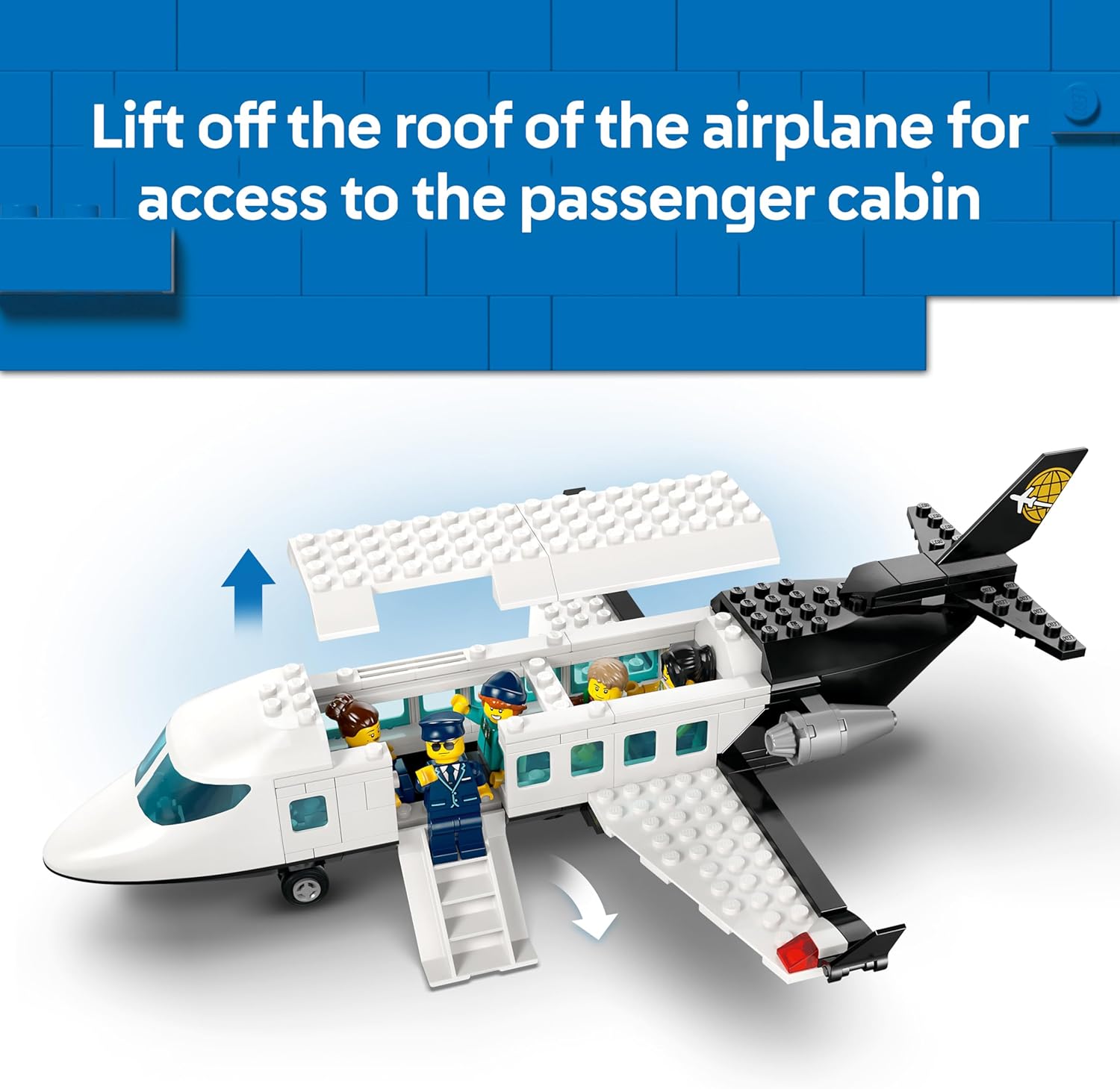 Detalle de LEGO City 60502 Airport with Airplane